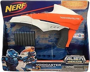 New Nerf Alien Menace Voidcaster Blaster Retried X2 Toys R US EXCLUSIVE