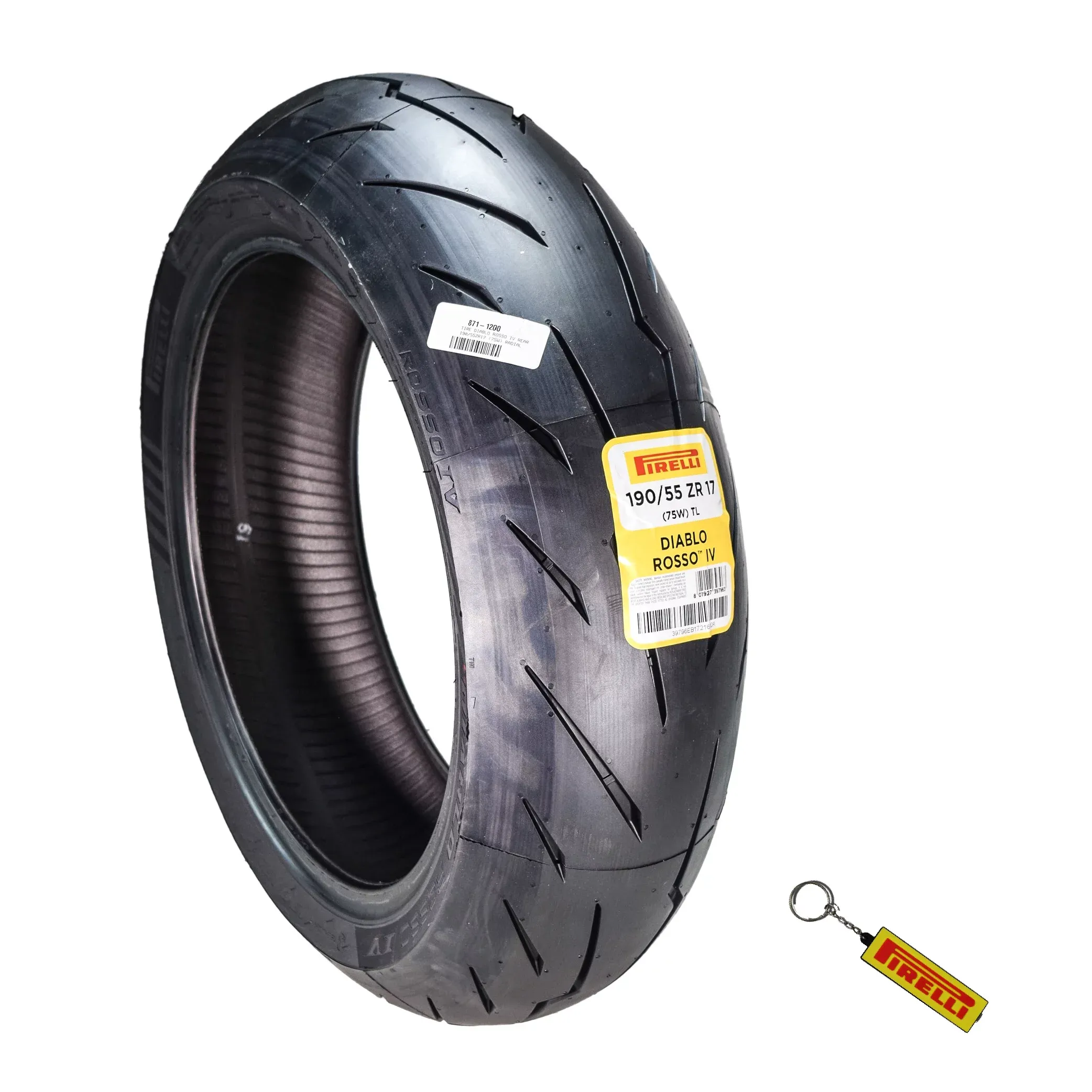 Pirelli Diablo Rosso IV Street Sport 120/70zr17 58W TL Front Rear Motorcycle Tire 120/70-17 Rosso 4