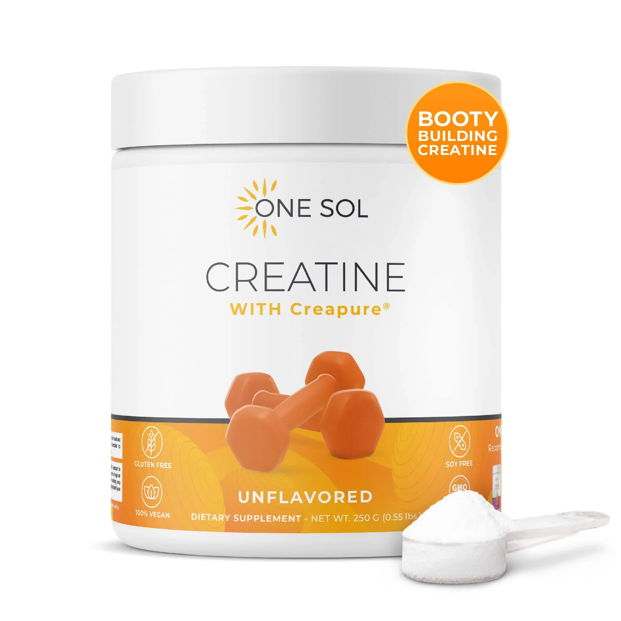 Creatine by ONE SOL™ | #1 Booty Builder for Women