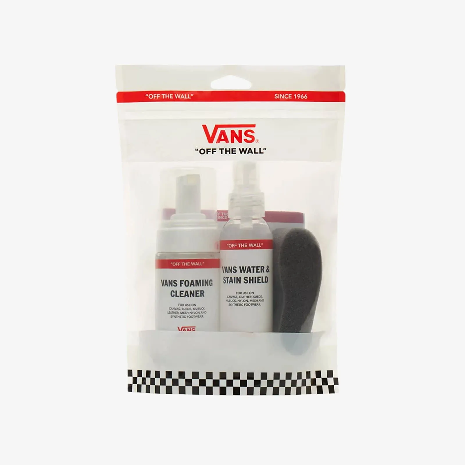 Vans Shoe Care Canvas Kit - White