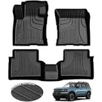 AOMSAZTO Car Floor Mats for Ford Bronco Sport 2021 2022 2023 2024, All Weathe...