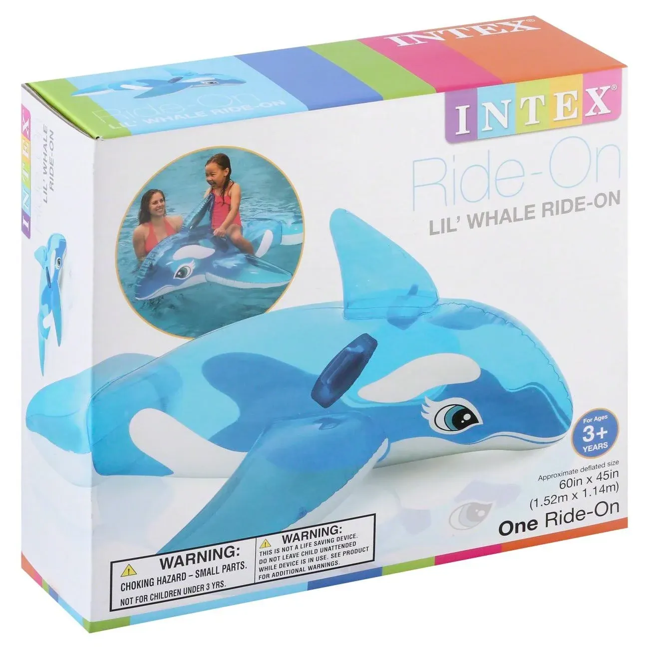 Intex Lil&#39; Whale Ride-On Pool Float