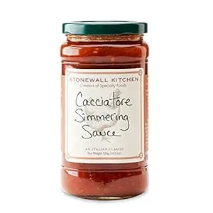 Stonewall Kitchen Simmering Sauce, Cacciatore - 18.5 oz