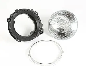 OMIX 12402.04 Headlight Assy With Bulb RH 97-06 Wrangler TJ