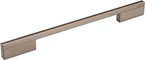 Amerock BP3673726, 10-1/16 inch Center-to-Center Separa Cabinet Pull, Polished Chrome