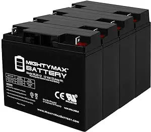 12V 22AH SLA Battery Replacement for E-Wheels EW-36-4 Pack