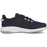 Puma Men's Fusion Grip Golf Shoes, Size 9.5, Navy