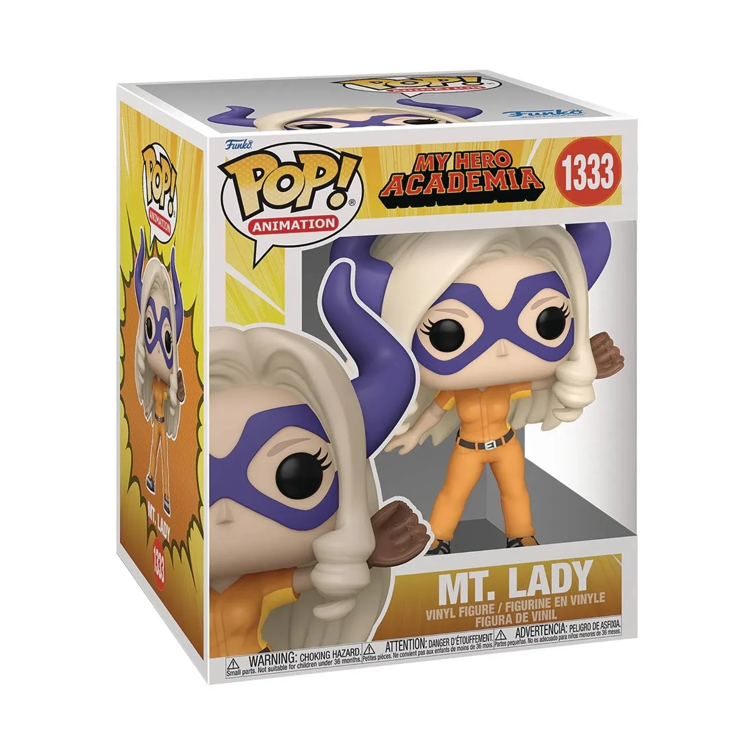 My Hero Academia - Mt. Lady Baseball 6" Pop! Vinyl | FUN70618 | Ozzie Collectables