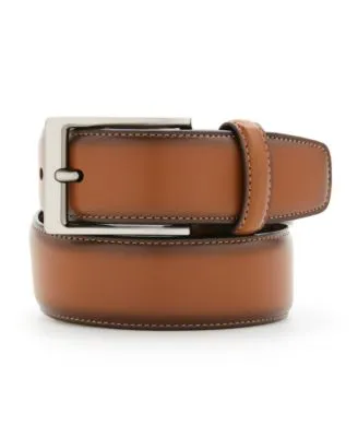 Perry Ellis Men's Leather Amigo Dress Belt