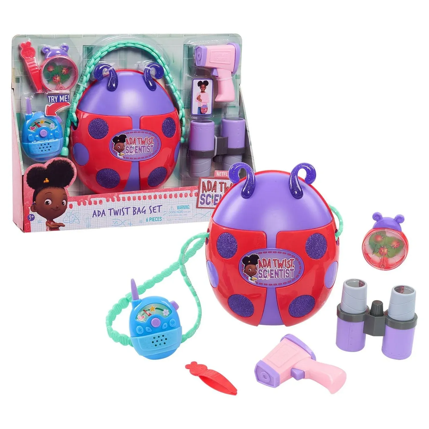 ADA Twist, Scientist ADA Twist Bag Set, Dress Up & Pretend Play, Kids Toys for ...