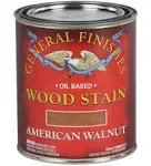 Qt General Finishes AWQT American Walnut Wood Stain Oil‐Based Penetrating Stain | Interior Wood Finishes, Conditioners & Stains, Interior Wood Stains, Oil-Based Stains | Paint Supply