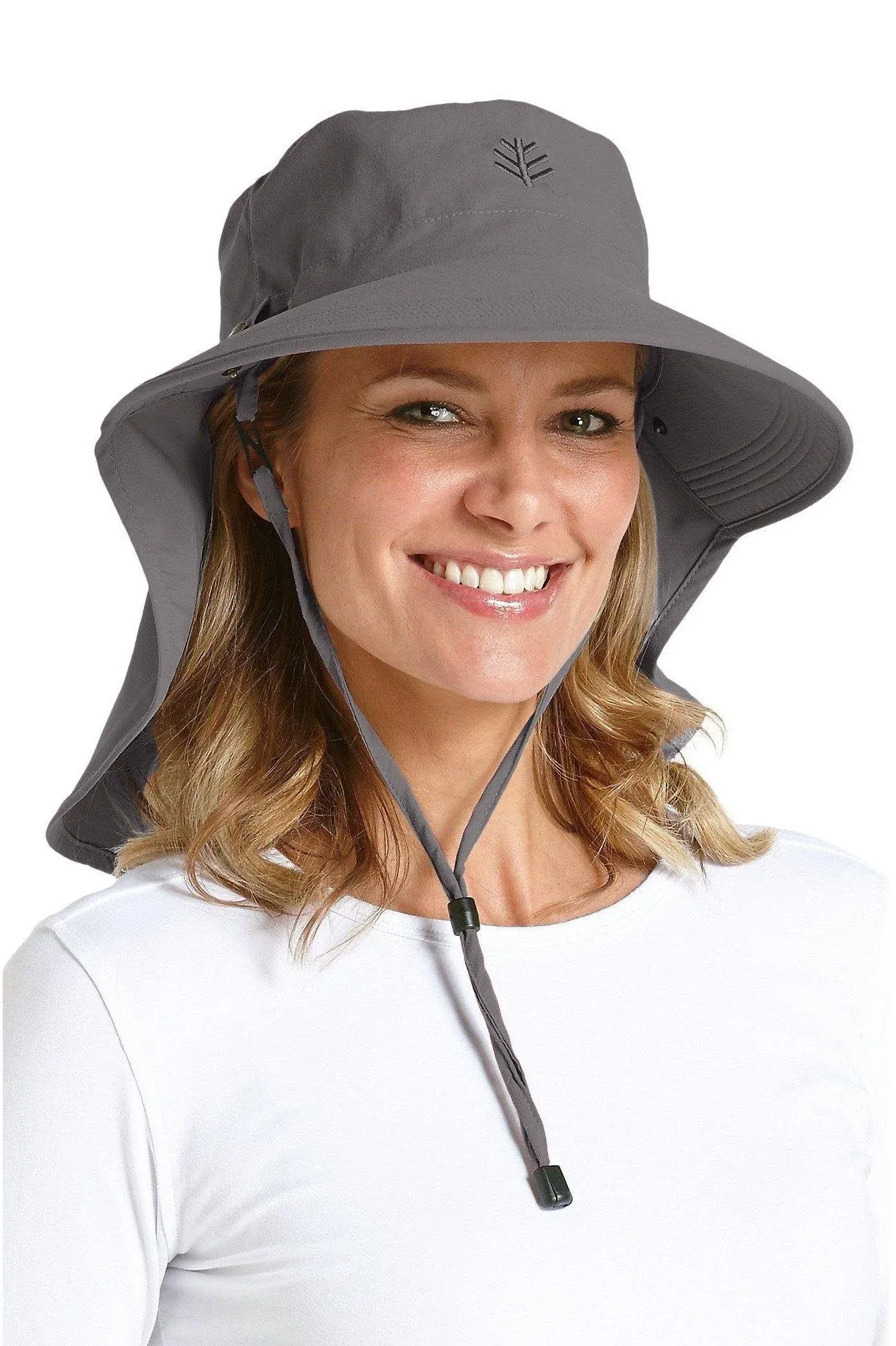 Coolibar UPF 50+ Women's Men's Stevie Ultra Sun Hat - Sun Protective