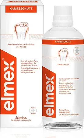 Elmex &#034;Kariesschutz&#034; Anti-Cavity Mouthwash 400 Ml