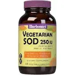 Bluebonnet Nutrition Super Fruit Vegetaian SOD Cantaloupe Fruit Extract 250 IU - 60 Vegetable Capsules