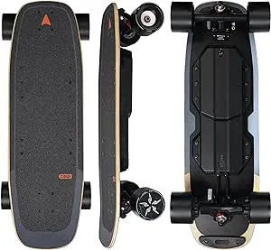 MEEPO MINI3S/MINI5 ER/Flow Electric Skateboard with Remote, Up to 32 MPH Top Speed, 24 Miles Range,330 LBS Load Capacity, Maple Cruiser for Adults and Teens, Mini5 ER