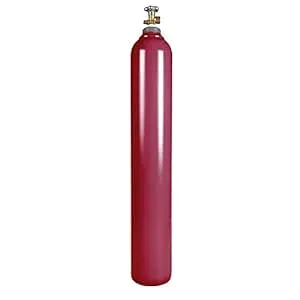 New 125 cu ft Steel Inert Gas Cylinder with CGA580 Valve - Helium, Nitrogen, Argon, CO2/Nitrogen Mix