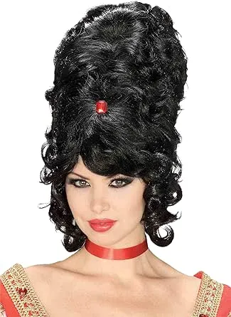 Forum Novelties womens Gogo Beehive Costume Wig, Black, One Size US