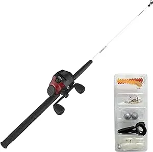 Zebco 606 Spincast Reel and Fishing Rod Combo