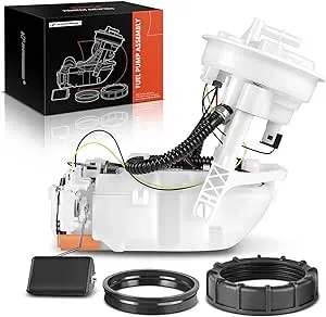 A-Premium Electric Fuel Pump Module Assembly w/Sending Unit Compatible with Honda Civic 2002 2003 2004 2005, 1.3L 1.7L 2.0L, Replace# 17045-S5A-A00, 17045-S5A-A31