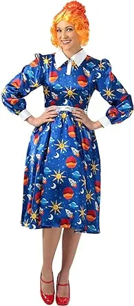 The Magic School Bus plus Miss Frizzle Costume 4X Women Teacher Halloween