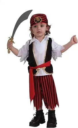 Lil' Pirate Boy Toddler Costume