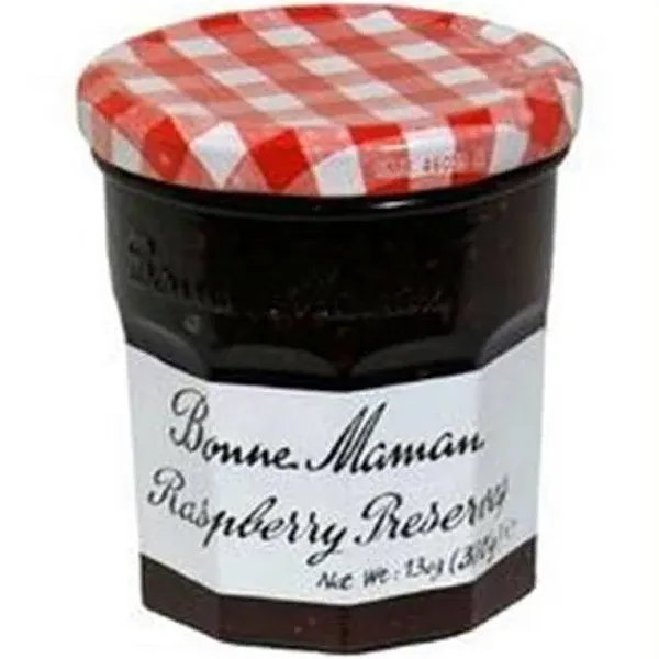 Bonne Maman Raspberry Preserves, Mini Jars (Pack of 60 jars)