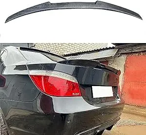 Carbon Fiber Rear Trunk Duckbill Lip Spoiler for BMW 5 Series E60 Series &amp; E6...