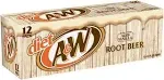 A&W Root Beer Diet, 12 oz Can (Pack of 24)