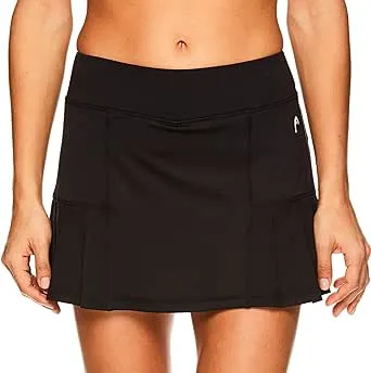 HEAD Women's Athletic Tennis Skort - Performance Training & Running Skirt