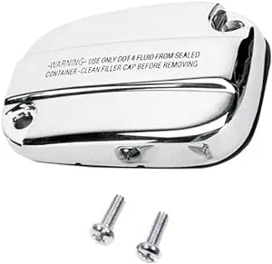 Chrome Front Brake Master Cylinder Cover for 2008 &amp; Up Harley Touring, Trike