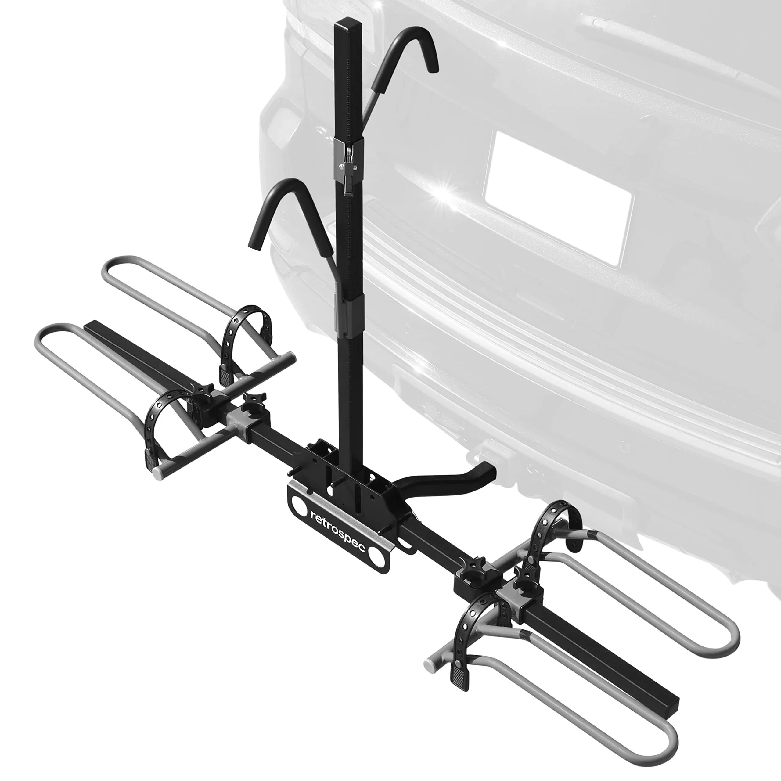 Lenox Tray Car Rack - 2 Bike Hitch Mount