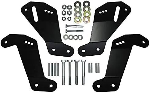 AEV JK Geometry Correction Front Control Arm Drop Brackets - 2007-18 JK Wrangler