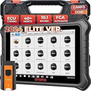 OTOFIX D1 PRO 2024 Bidirectional Scan Tool, 2 Years Free Update, ECU Coding, FCA SGW Access, 40+ Services, Active Test, VAG Guided Function, Auto Scan 2.0, CANFD & DOIP, Advanced of D1 Lite