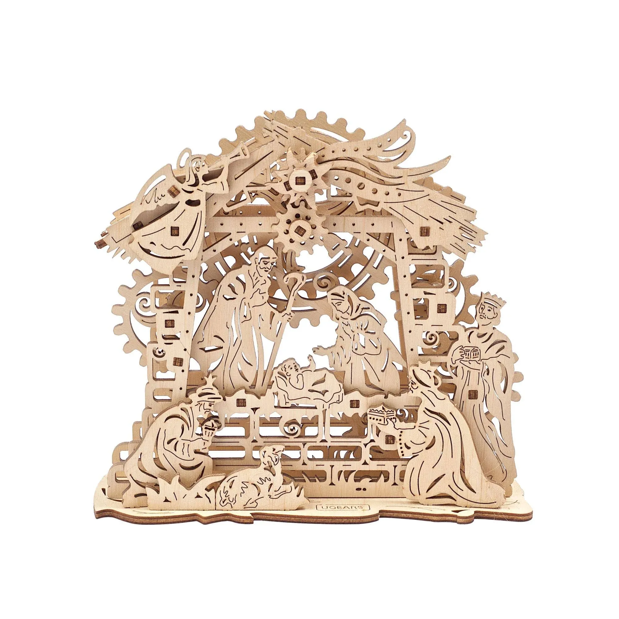 UGears Nativity Scene Mechanical 3D Wooden Model