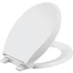 Kohler 4639-RL Cachet ReadyLatch Quiet-Close Round-Front Toilet Seat - White