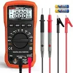 coczow Auto-Ranging Digital Multimeter, Acdc Amp Ohm Voltage Test Mete