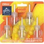 Glade PlugIns Refills Air Freshener, Scented and Essential Oils for Home and Bathroom, Mighty Mango, 3.35 Fl Oz, 5 Count