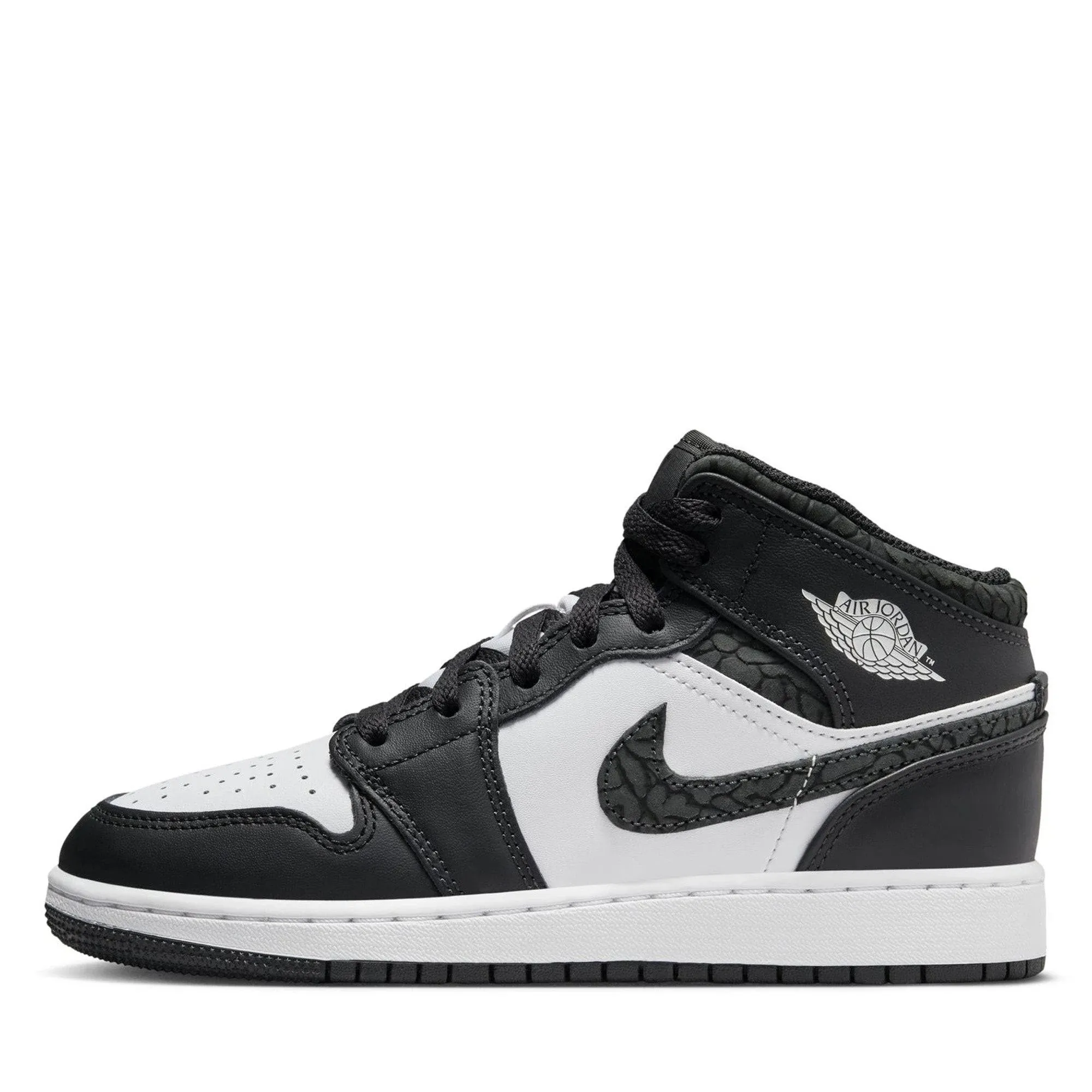 Air Jordan 1 Mid SE GS 'Panda Elephant'