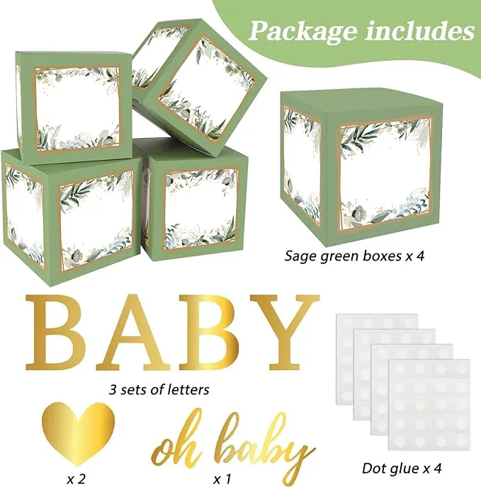 Birthday Card Box Baby Shower Decorations