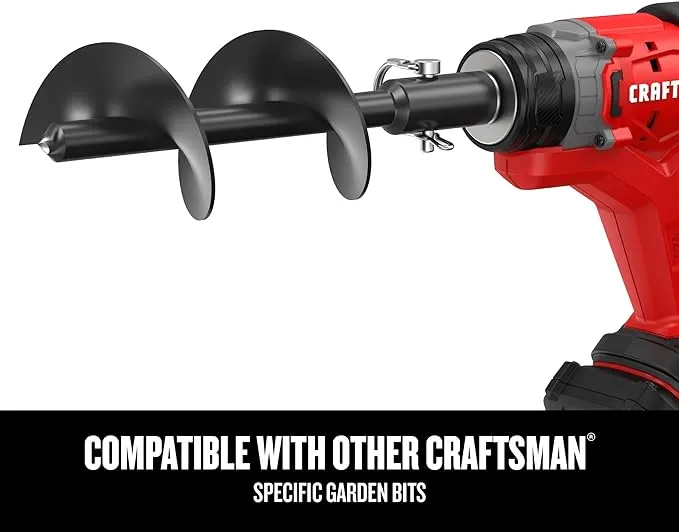 Craftsman V20 Cordless Garden Auger Planter Tool Kit