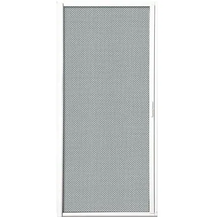 National Door Company - ZA364568 ZZ364568 White Retractable Screen for Single Inswing Door, 36" x 80", Non Handed, Aluminum, 82" Height