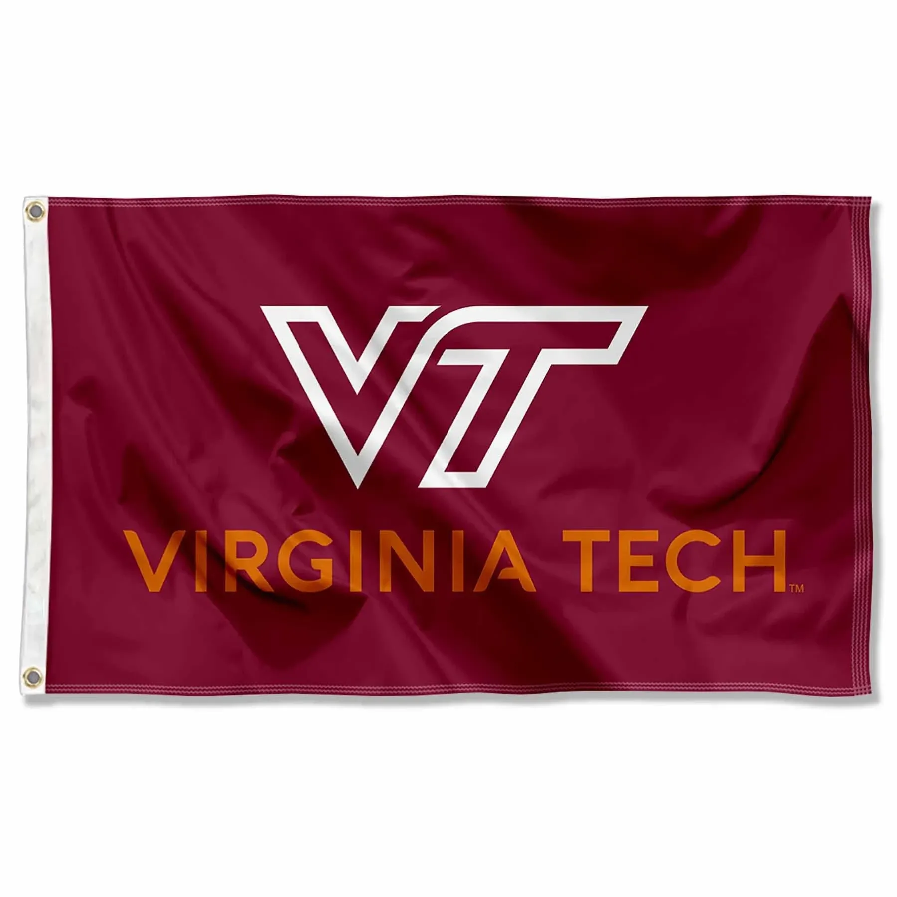 College Flags & Banners Co. Virginia Tech Hokies Flying VT Flag