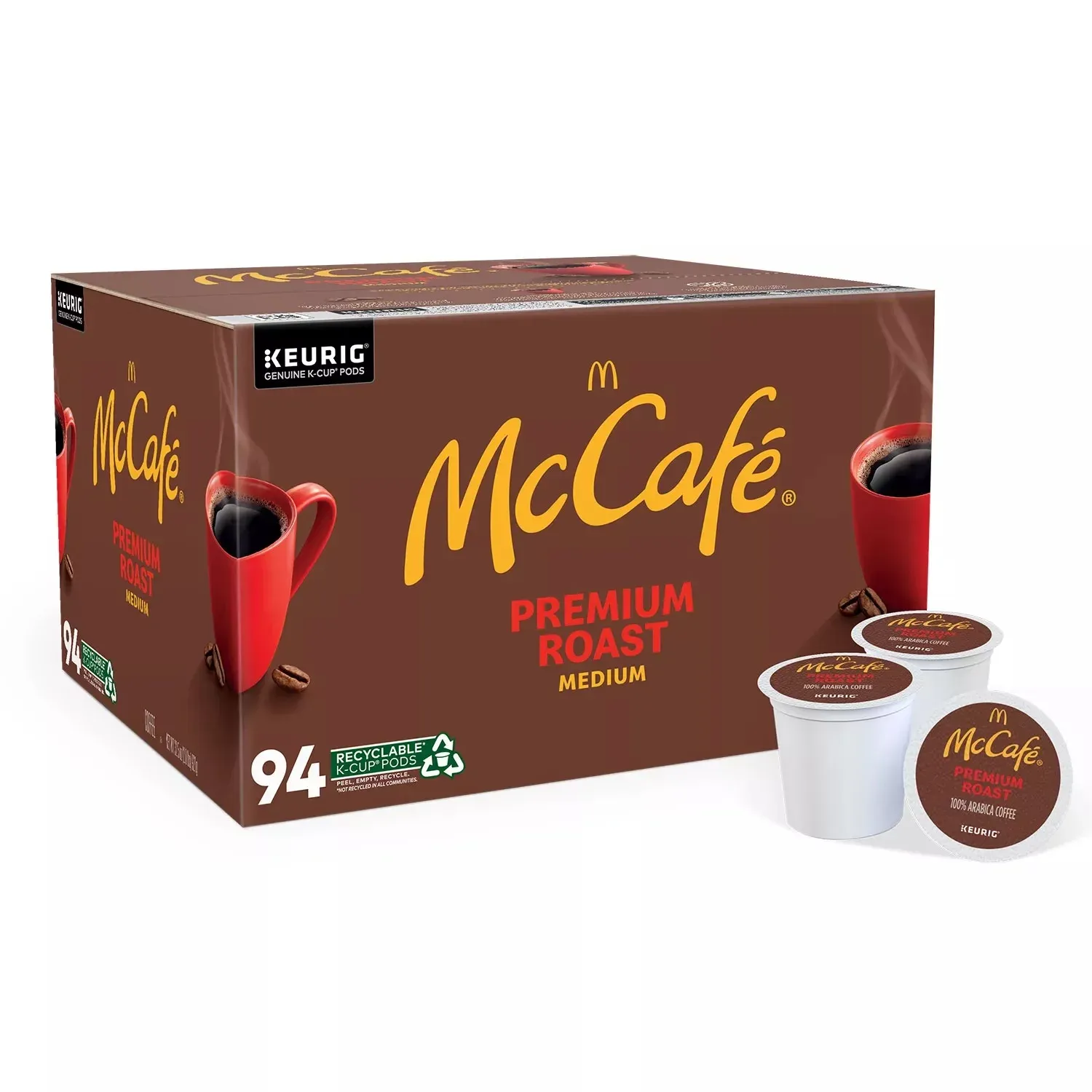 McCafe Premium Roast K-Cup Coffee Pods - 94 ct