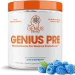 The Genius Brand Genius Pre Workout Caffeine-Free