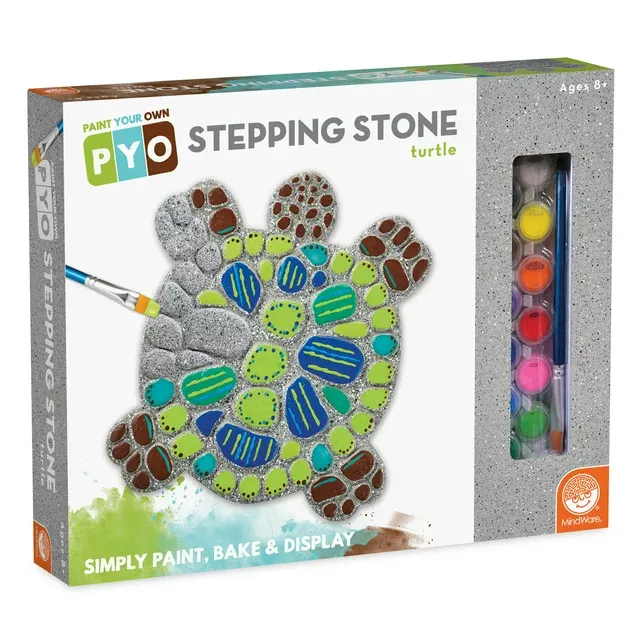 MindWare - Paint Your Own Stepping Stone: Turtle