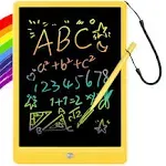 Orsen LCD Writing Tablet 10 inch, Colorful Doodle Board Drawing Tablet, Erasable Reusable Writing Pad, Educational for 3-6 Year