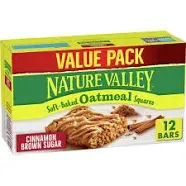 Nature Valley Cinnamon Brown Sugar Soft Baked Oatmeal Squares