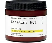 Beyond Raw Chemistry Labs Creatine HCL