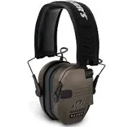 Walker's Patriot Razor Slim Shooting Ear Protection Muffs, NRR 23dB, Tan Patriot 