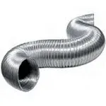 LAMBRO 301 8-Ft. Flexible Semi-Rigid Aluminum Duct (3-In. Diameter)